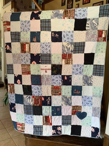 Custom Heirloom Memory Quilt