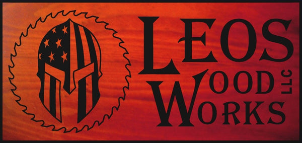 Leos Wood Works logo