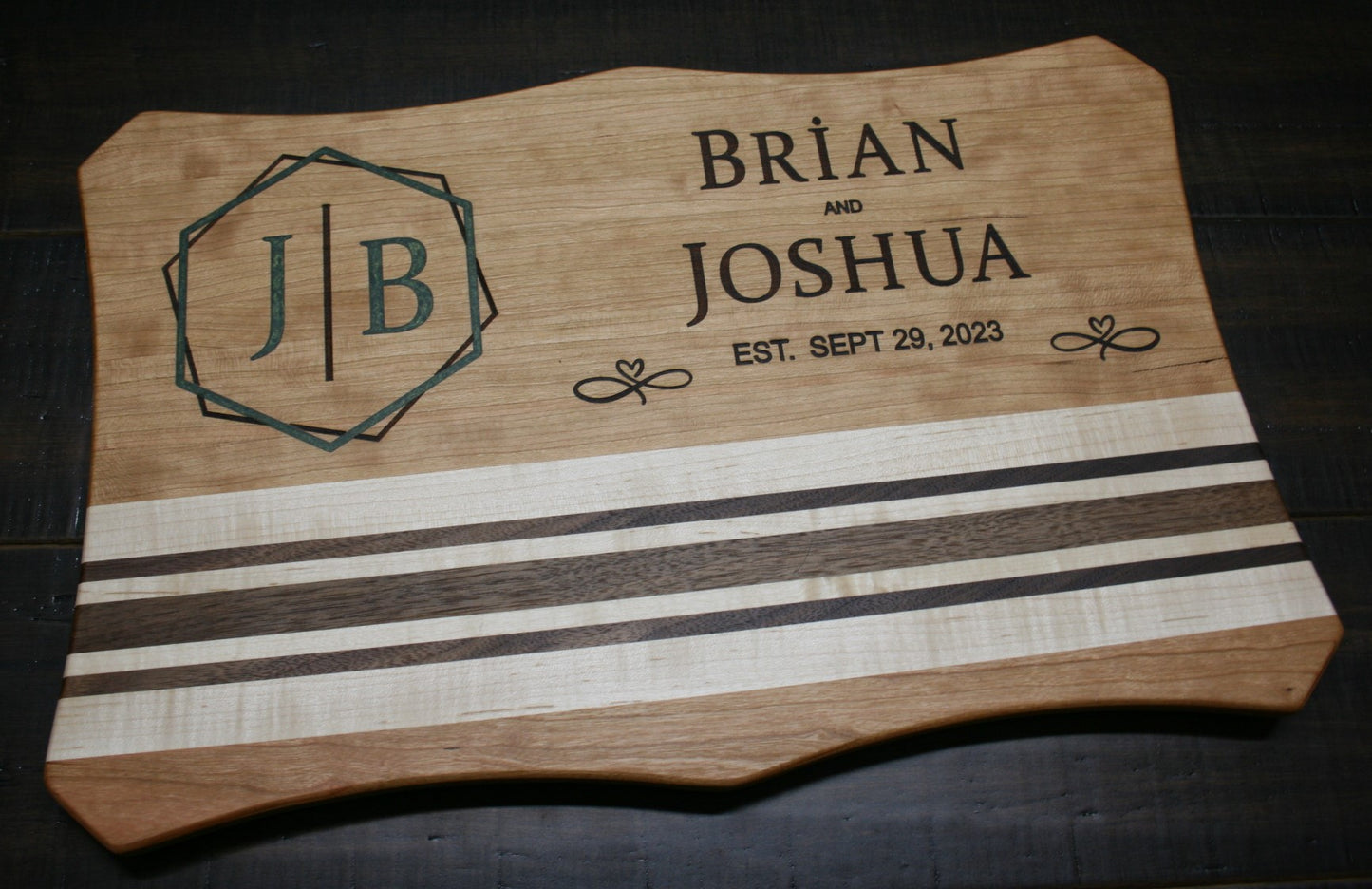 Wedding Charcuterie Board, JB