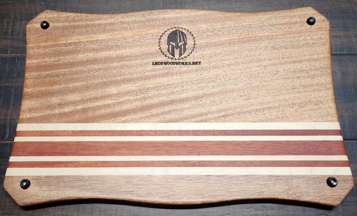 Monogrammed Charcuterie Board with Date, AM