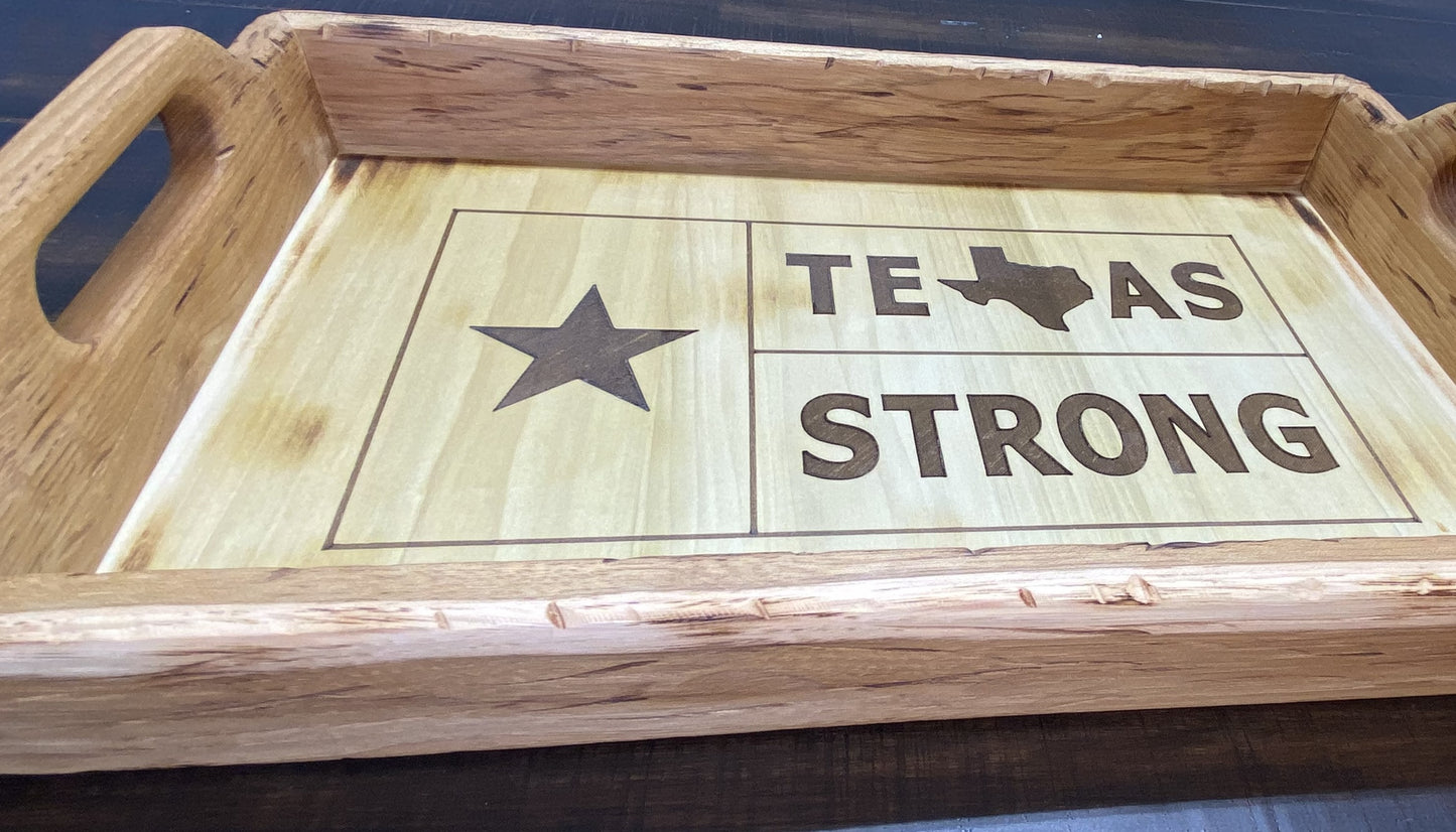 Serving Tray, Texas Strong