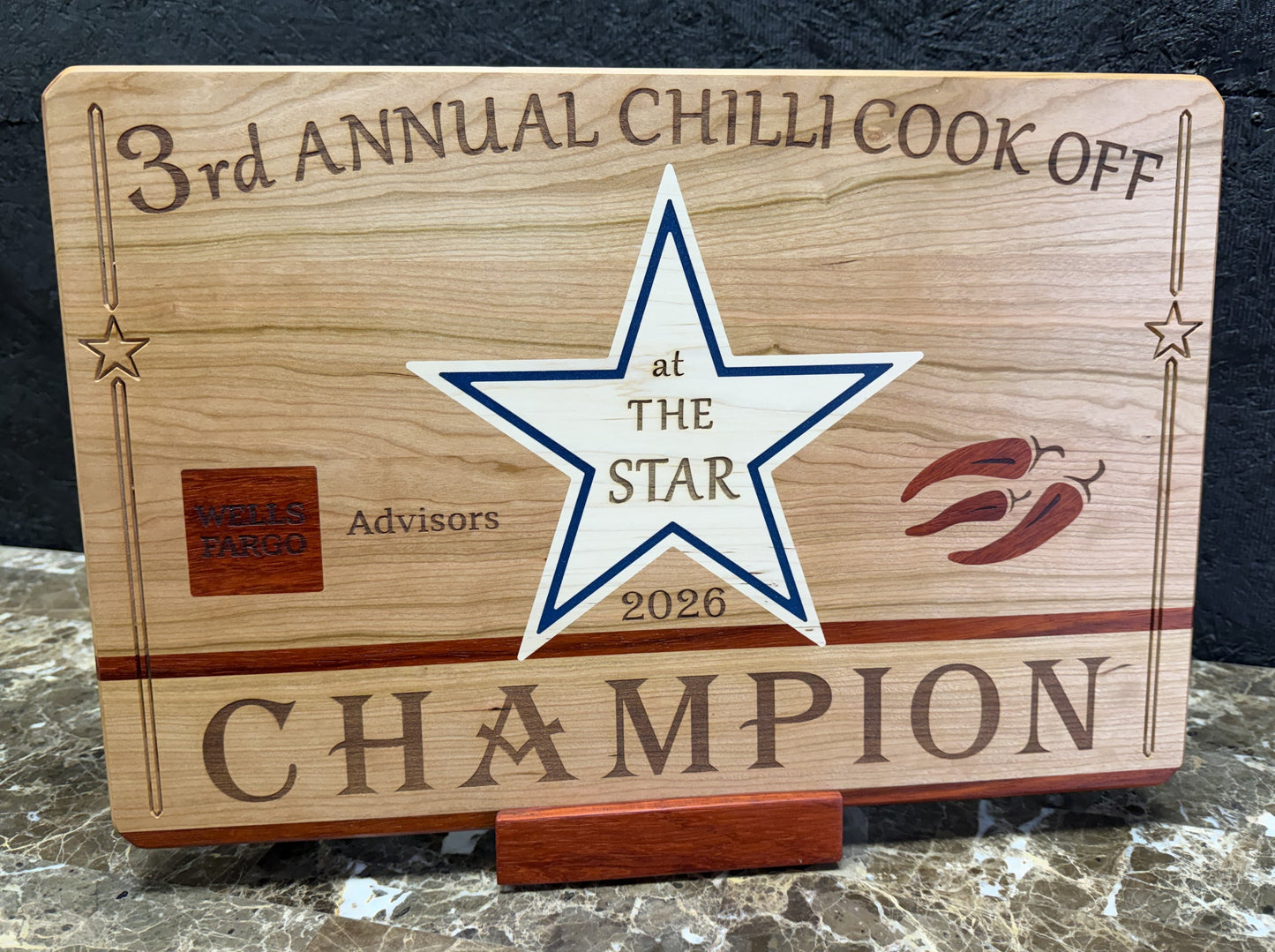 Chili Cook off Champion
