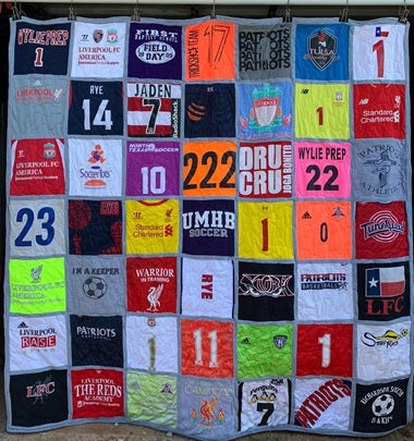 12" T-shirt Quilt