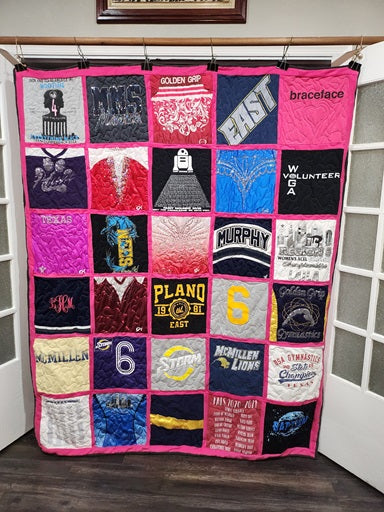 12" T-shirt Quilt