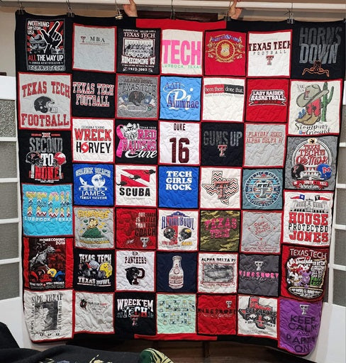 12" T-shirt Quilt