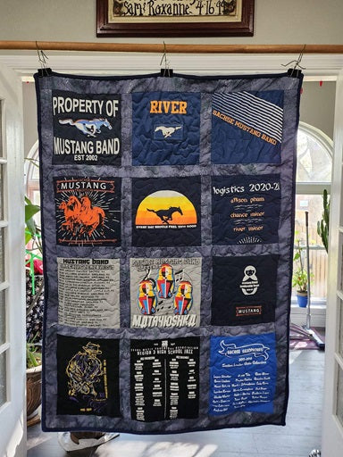 12" T-shirt Quilt