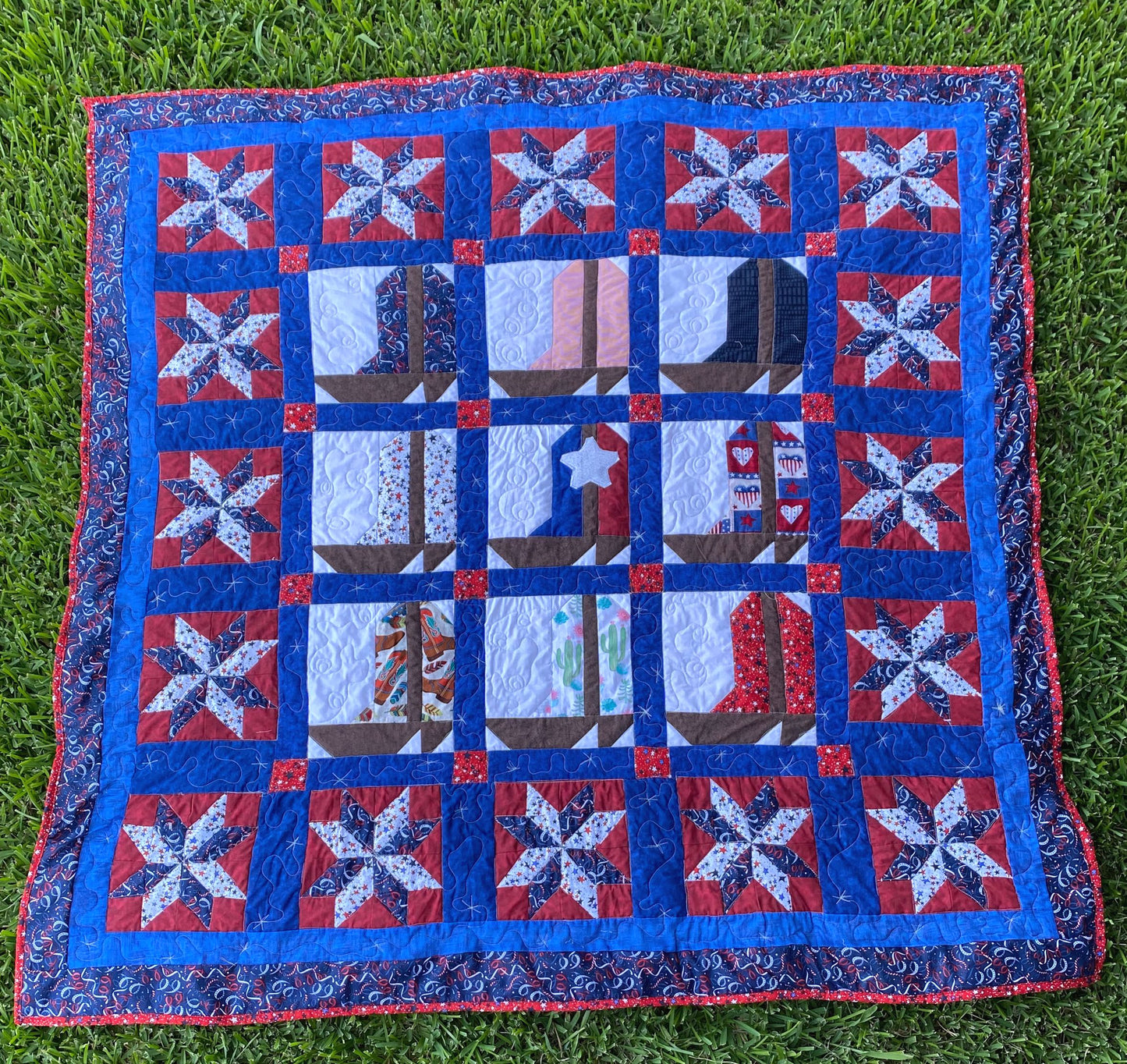 Spunky Boots Quilt