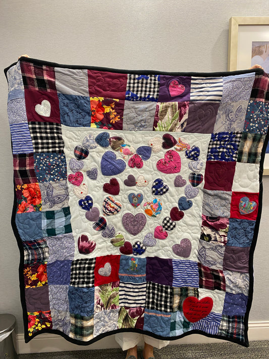Custom Heirloom Memory Quilt