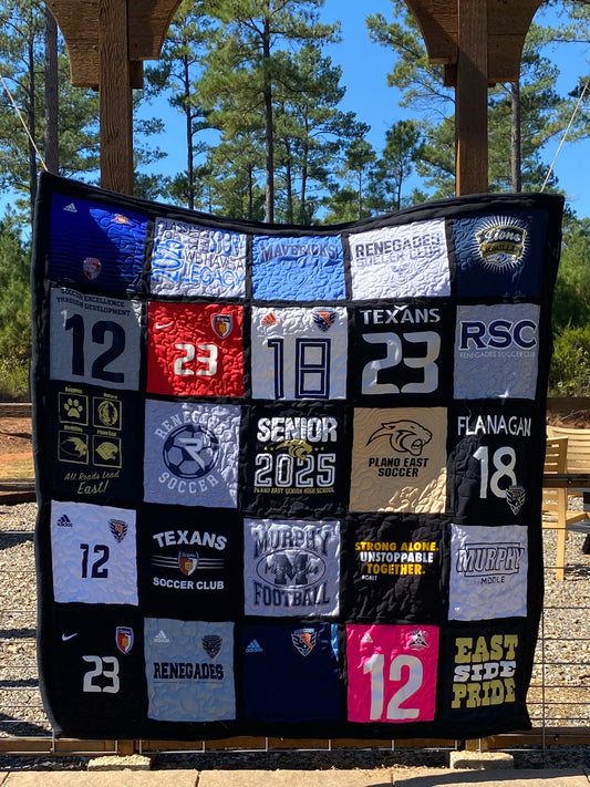 12" T-shirt Quilt