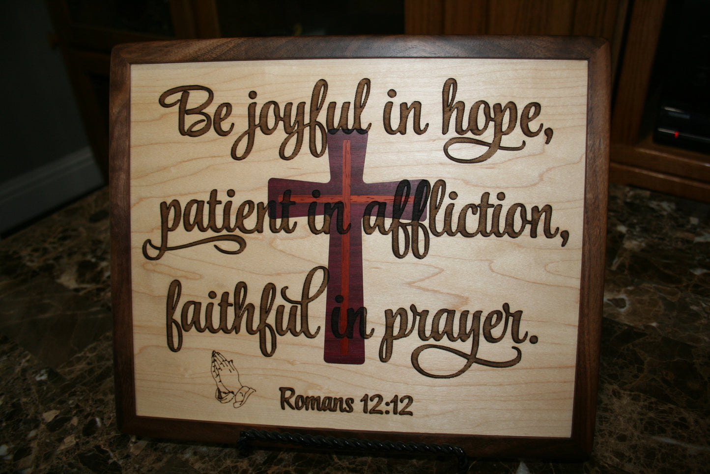 Romans 12:12 Sign