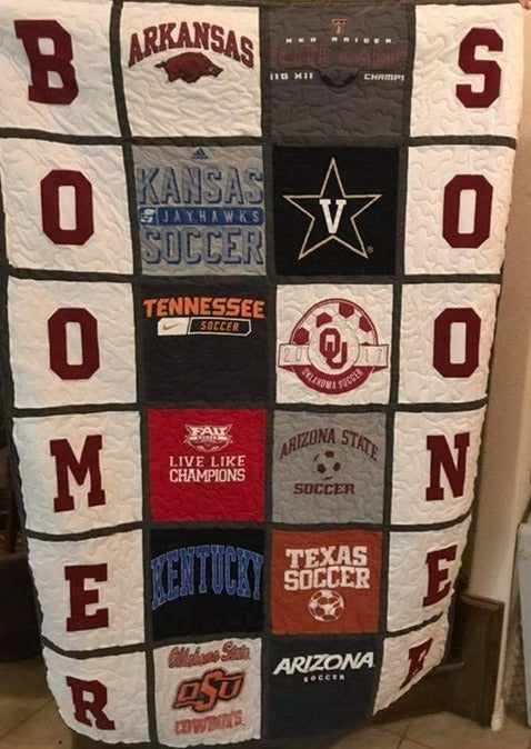 12" T-shirt Quilt