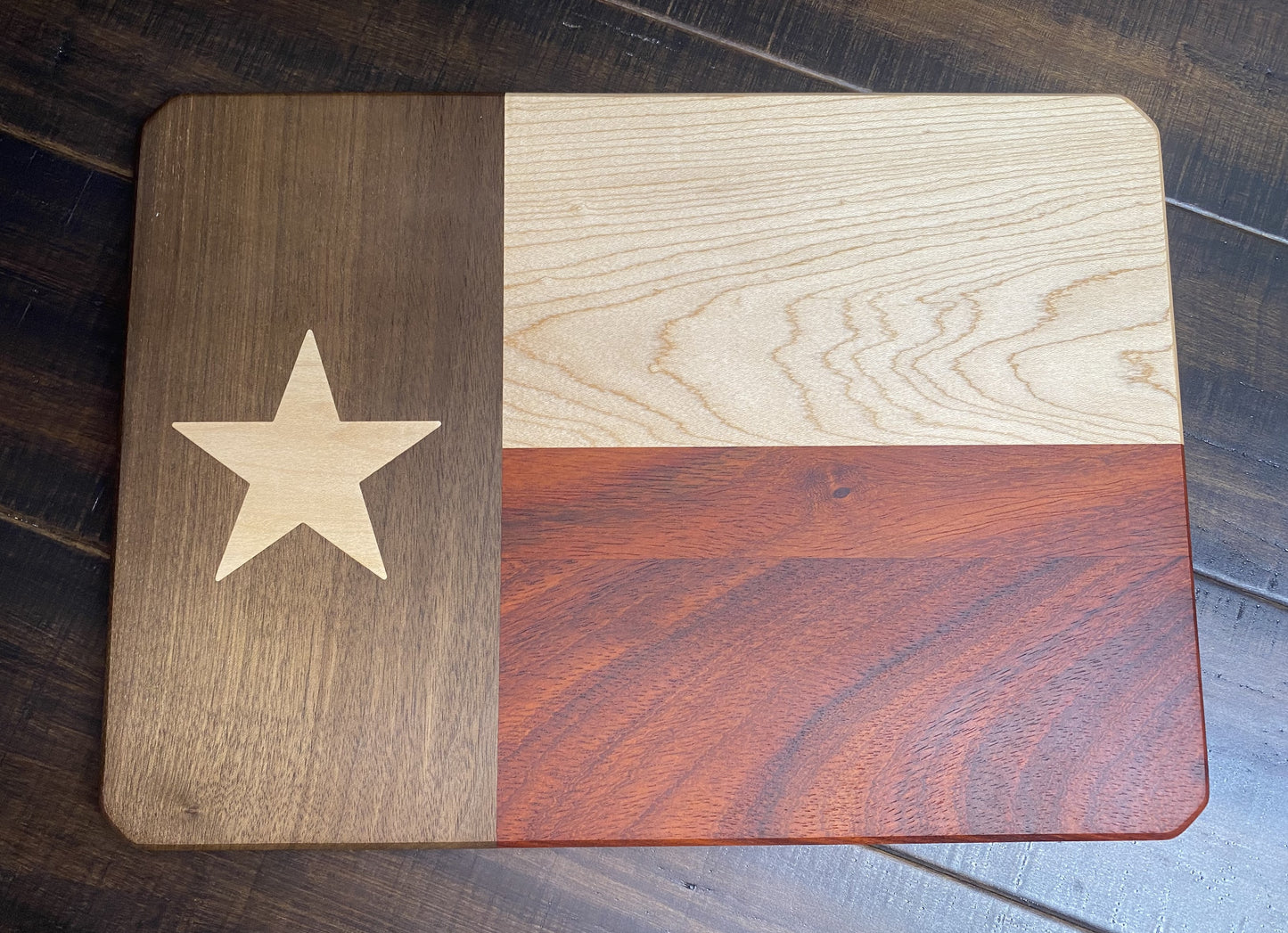 Texas Flag Cutting Board