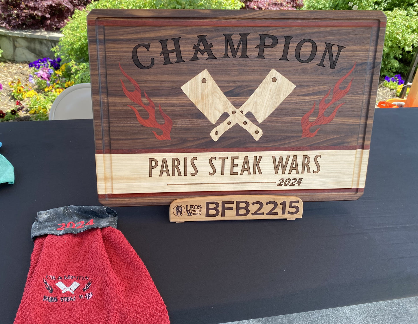 Paris Steak Wars Champion Cutting Board