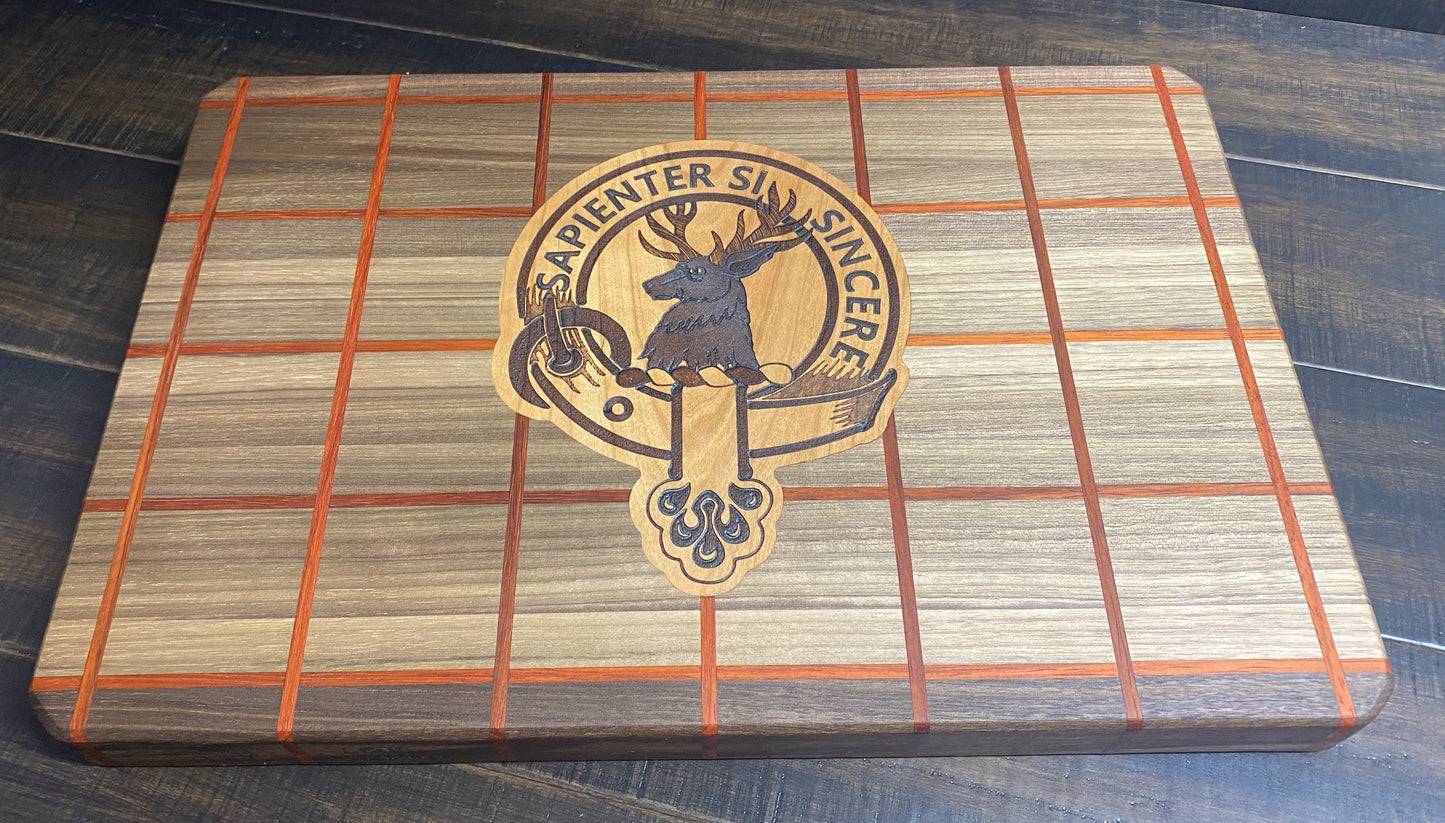 Family Crest Cutting Board