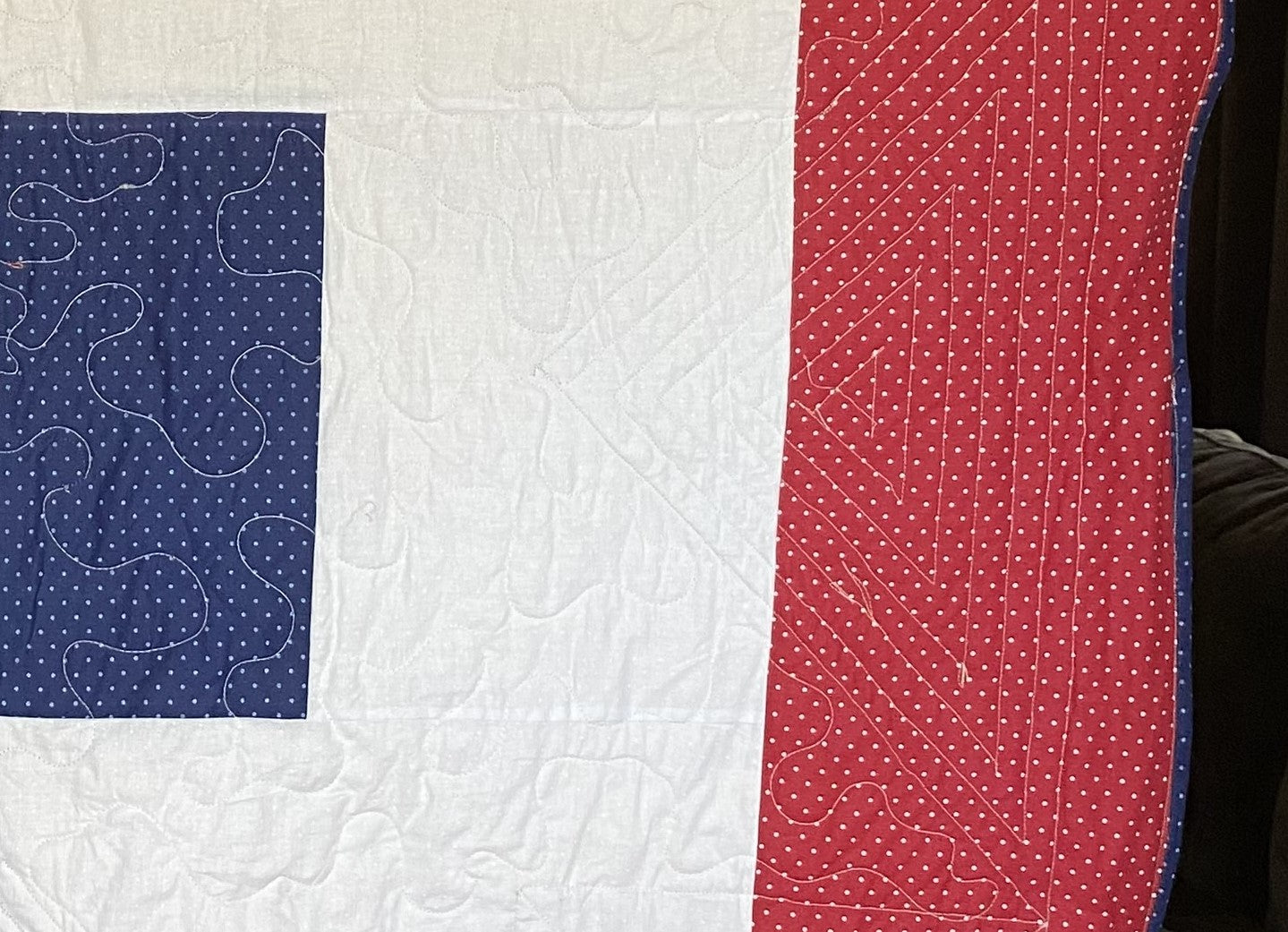 Patriotic Hidden Star Quilt